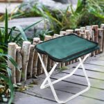 Folding Camping Stool Collapsible Camp Stool Portable Seat Travel Little Stools (1 Pc) - Image 3