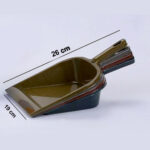 Durable Lightweight Multi Surface Plastic Dustpan with Handle - Image 5