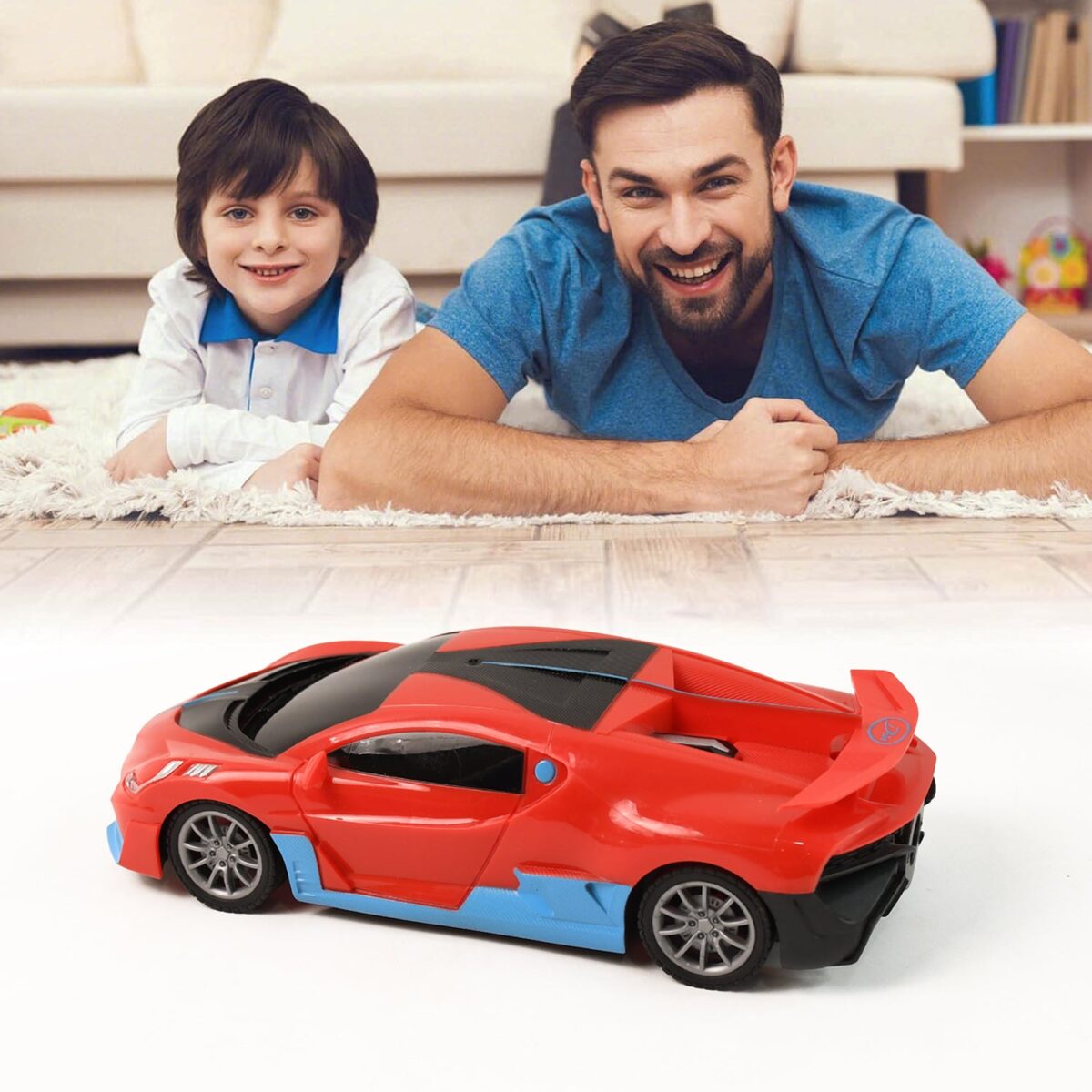 Electroplay High-Speed RC Sports Car with Spray Exhaust Effect (1 Set) - Image 8