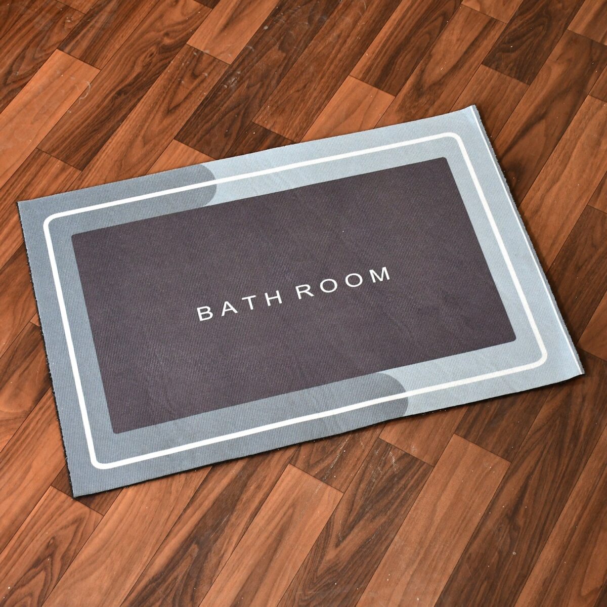 Square Bathroom mat Water Absorbent mats Diatomite Door Mat Anti-Slip Bath Mat Quick Drying Absorbent mat for Home, Kitchen (57x38cm) - Image 8