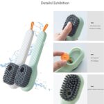 Multifunctional Scrubbing Brush with Liquid / Soap Dispenser, Cleaning Brush with Liquid / Soap Dispenser, Shoe Brush for Cleaning, Cloth Cleaning Brush with HandleÂ Liquid Shoe Brush For Shoe Clothes (1 Pc) - Image 6