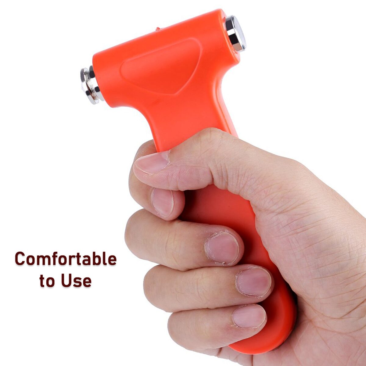 Car Safety Hammer - Emergency Rescue Tool with Window Breaker & Seatbelt Cutter - Image 5
