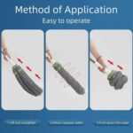 Squeeze Twist Mop Self Wringing Mop, Stainless Steel Handle (1 Pc) - Image 7