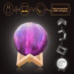 3D 2 in 1 LED Printed Moon Lamp & Aroma Diffuser (1 Pc) - Image 3