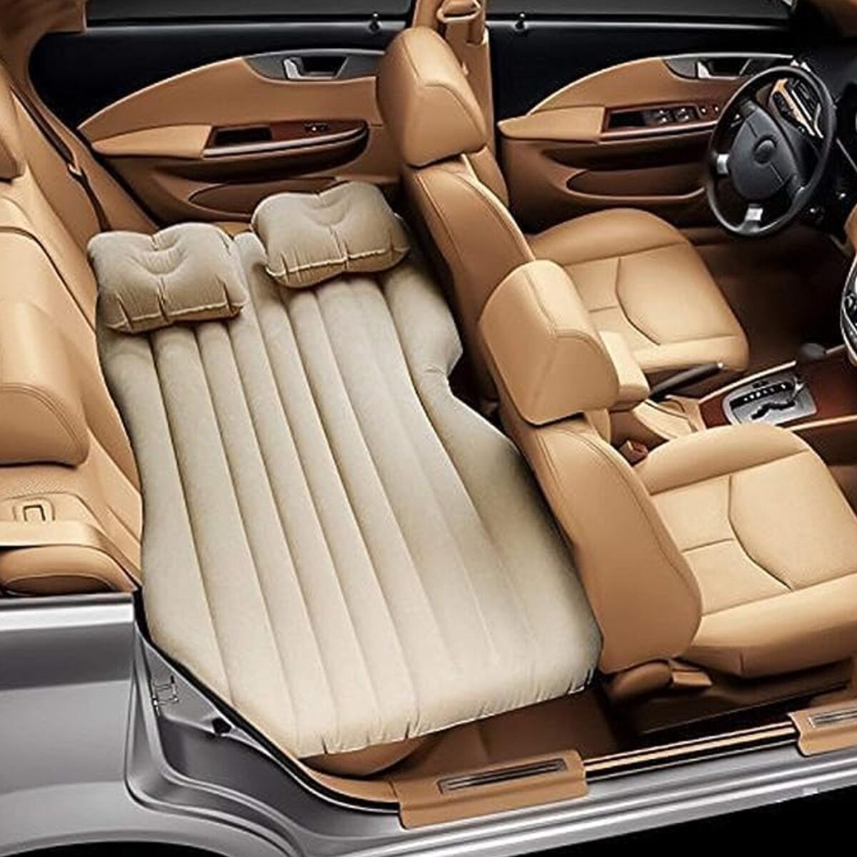Portable Car Backseat Inflatable Air Mattress Bed (1 Pc) - Image 3