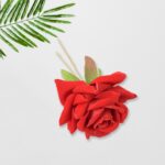 Hair Clip Red Rose Bridal Hair Pins Rose (12 Pcs Set / Red Color Only), Hair accessories - Image 5