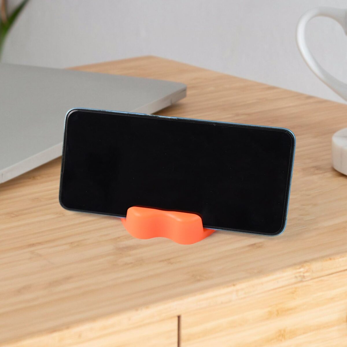 Apple-Shaped Plastic Mobile Phone Holder (1 pc & mix color) - Image 7