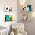 Acrylic Shelves, Clear Shelves Wall Mounted (38×11 Cm / 1 pc / With 2 Screw) - Image 6