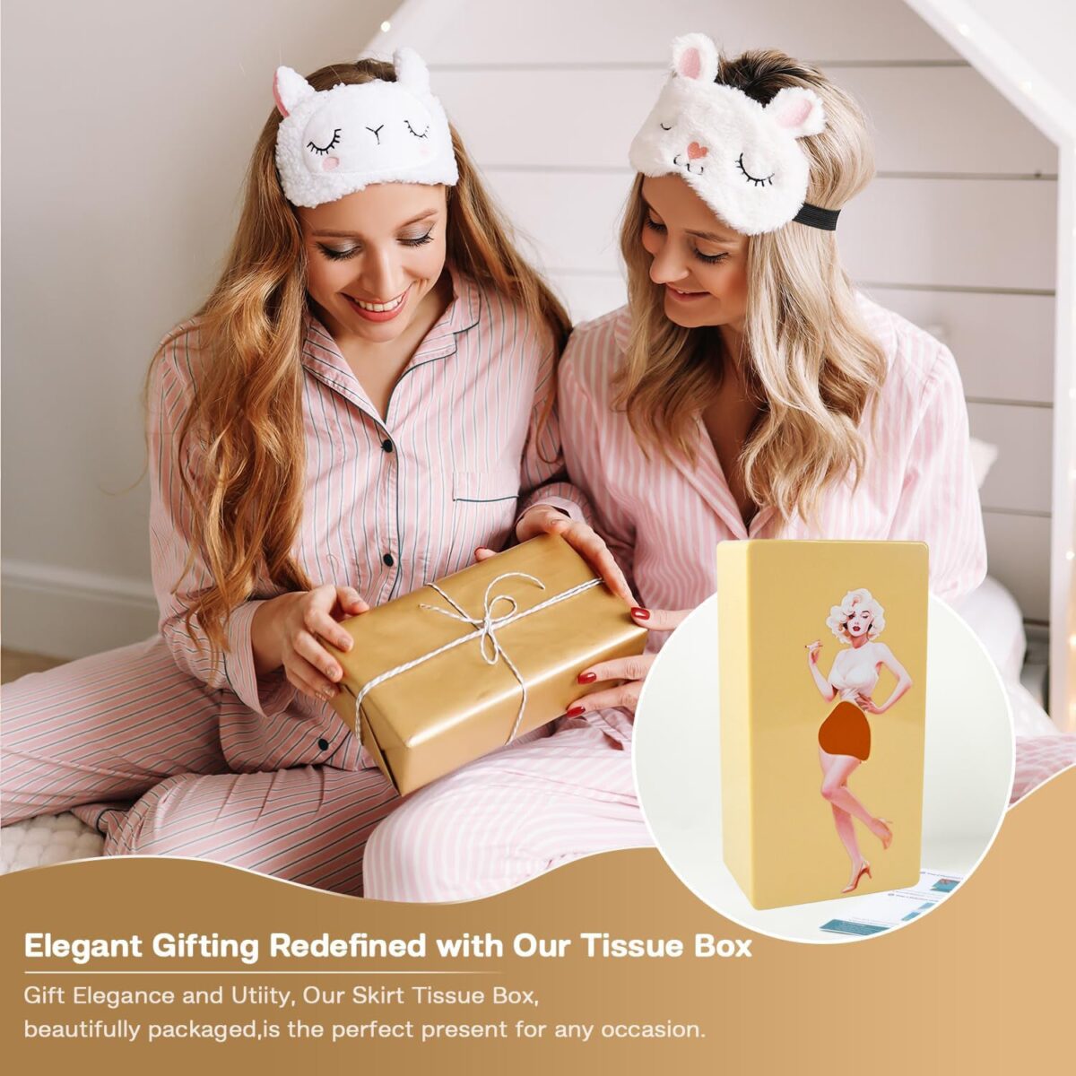 Plastic Creative Tissue Dispenser Box (1 Pc) - Image 4