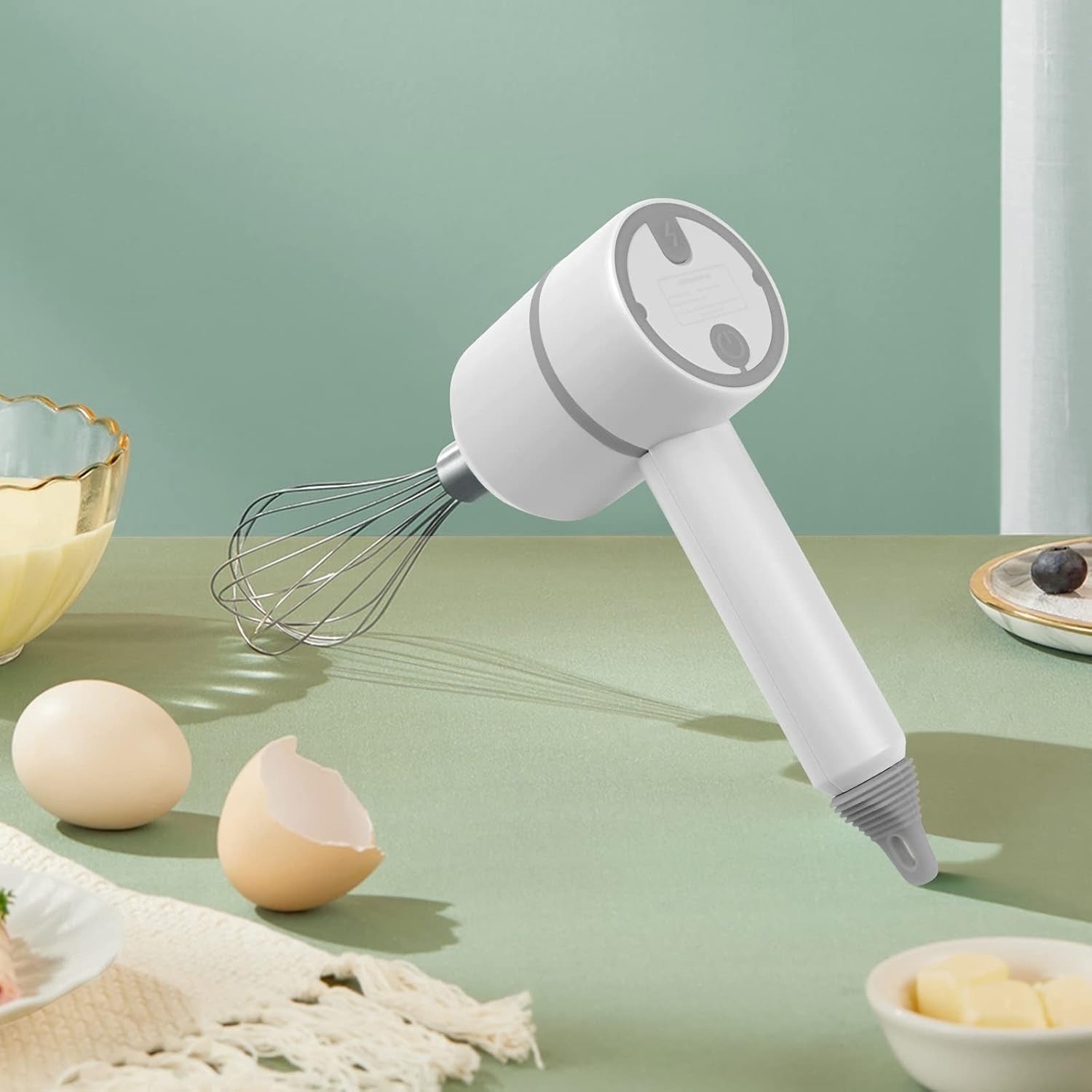 04_5d1f2092-aca9-4caa-95a5-7ba4ac37cd74.jpg Hand Mixer Food Chopper Cordless 3 in 1 Electric Hand Mixer (1 Set) - Image 7