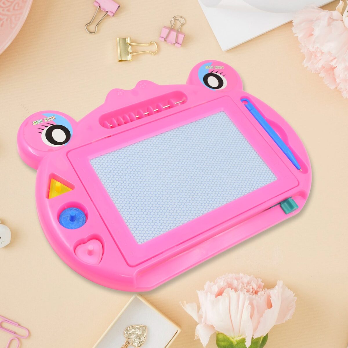 Frog Design Magic Sketch Slate  Board (1 Pc / 28 Ãƒâ€” 20 Cm) - Image 6
