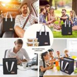 Lunch Bag for Women Men Insulated Lunch Bag (1 Pc / Mix Color) - Image 6