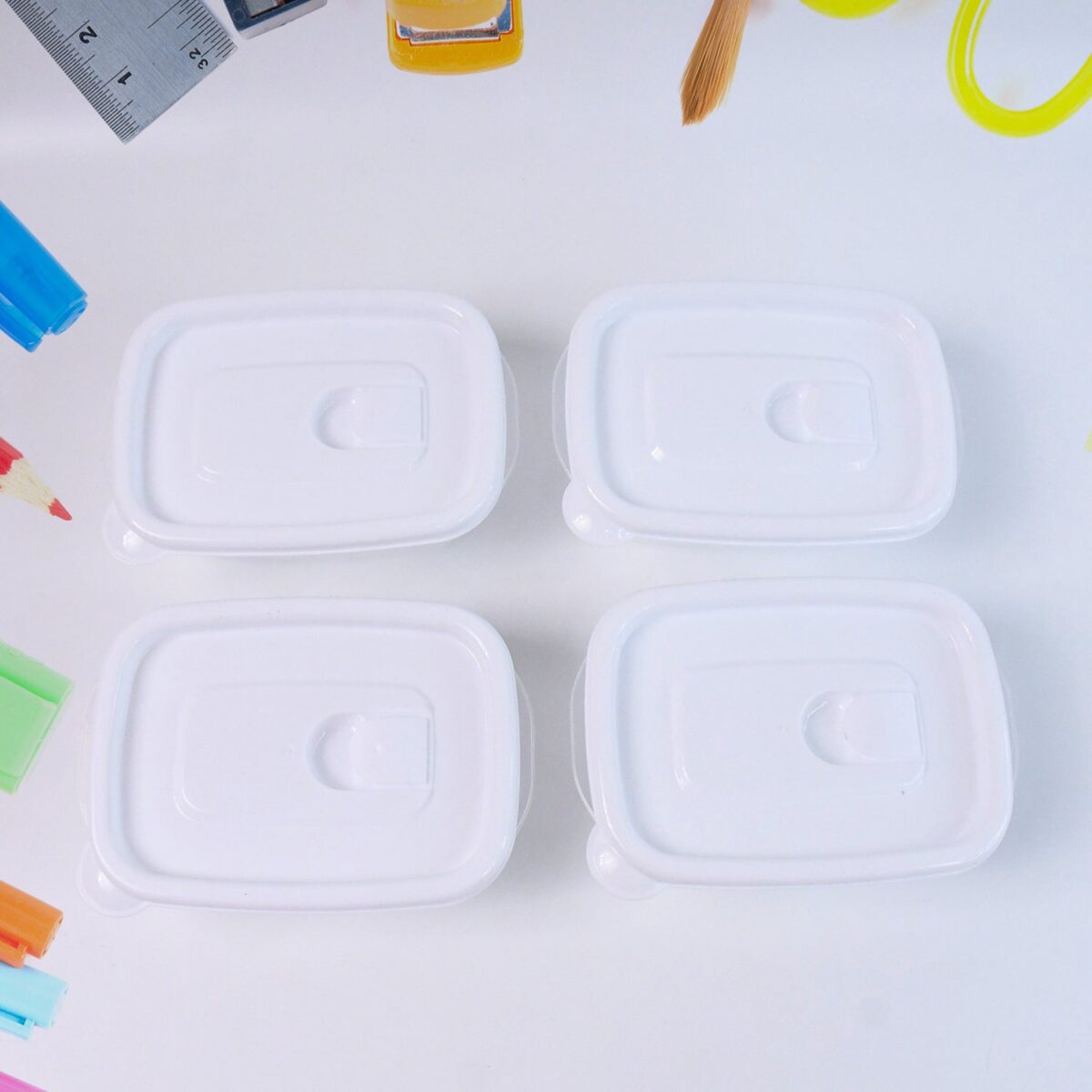 Food Storage Containers-Microwave (4 Pc/400ml) - Image 3