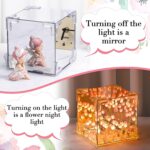 Cube Tulip Night Lamp | Led Decorative Nights Lamp (Multicolor & Design / 1 Set) - Image 3