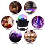 Party Lights, DJ Stage Light Disco Ball Light USB Charging Party Stage Lamp Party Light for Home Bar Car Wedding Holiday Party, Party Gift Kids Birthday - Image 6