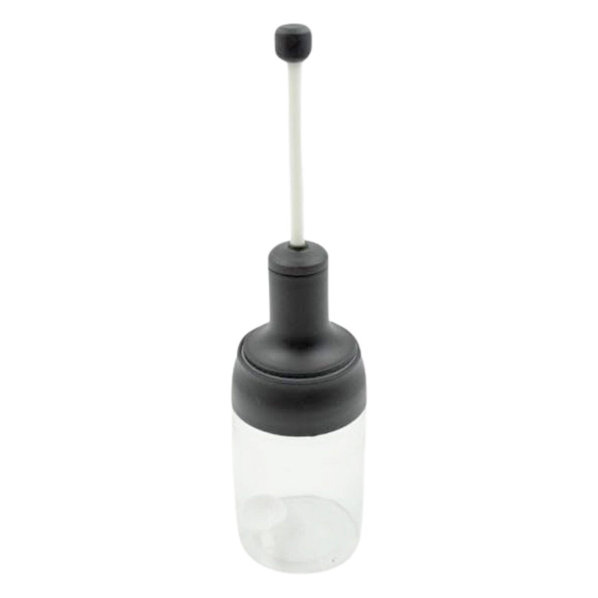 All-in-One Seasoning Jar: Heat-Resistant Glass with Spoon (1 Pc) - Image 1