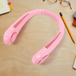 Portable Neck Fan: Holiday Hands Free Bladeless Neck Fan, 360Â° Cooling Hanging Fan, USB Rechargeable Personal Neck Fan, Wearable Neck Fan Suitable for Traveling - Image 5