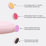 Baby Electric Nails Grinder Kits Safe (1 Pc / Mix Color / with 4 Grinding Heads) - Image 7