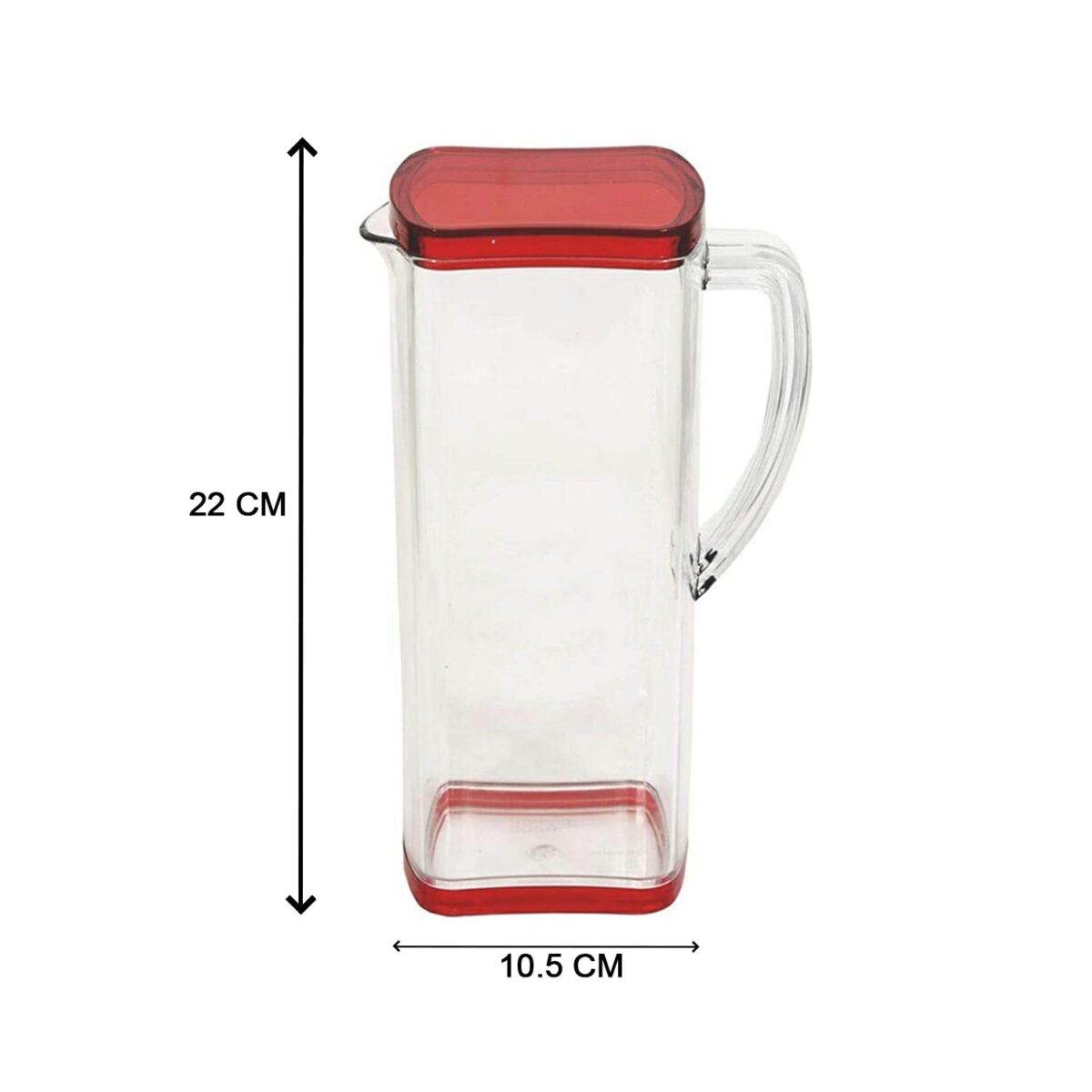 2000Ml Square Jug For Carrying Water And Types Of Juices And Beverages And All. - Image 6