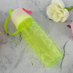 Plastic 2 In 1 Mist Spray Water Bottle (Multicolour / 600 ML / 1 Pc) - Image 7