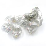 8 Feet 12 Wish Heart Ball String LED Lights With Color Box for Home Decoration, Diwali & Wedding LED Christmas Light Indoor and Outdoor Light ,Festival Decoration (Wishing Ball Multicolor) - Image 4