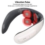 4 Heads Smart Electric Neck and Back Pulse Massager (1 Pc) - Image 4