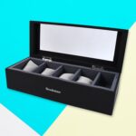 Style Fresh and Simple Girl Earrings Plate Jewellery Box Earrings Ring Multi-function Jewellery Storage Box - Image 2