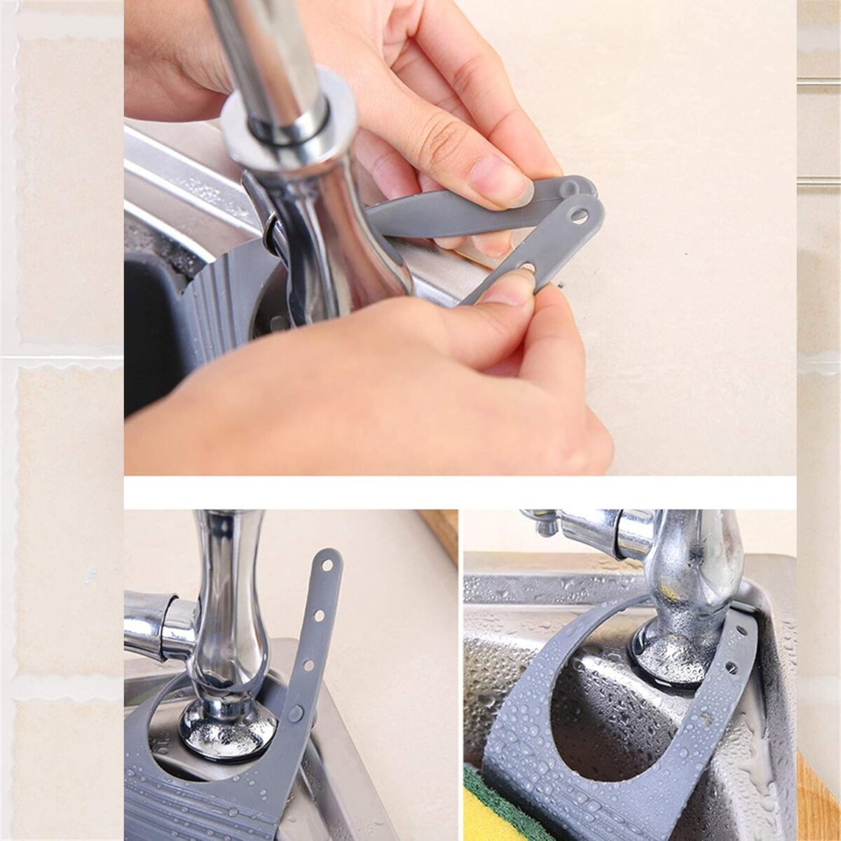 Multifunctional Kitchen Sink Organiser Kitchen Sink Caddy (1 Pc) - Image 4