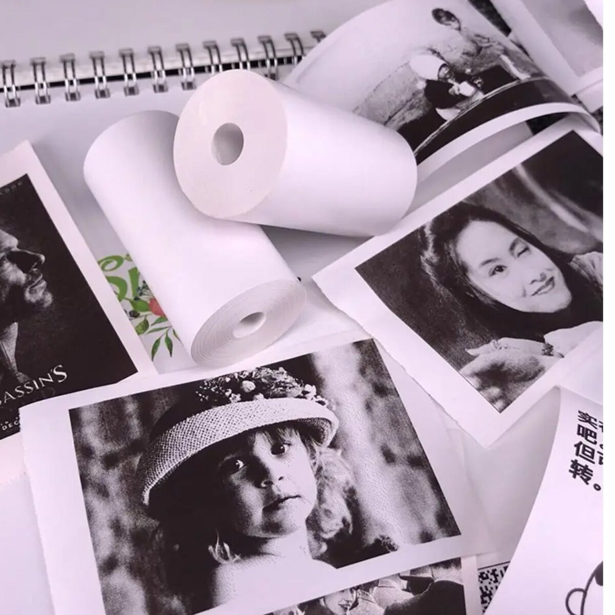 Thermal Printer Paper Roll Ã¢â‚¬â€œ Aging Resistant, Fast Color, Portable (1 Pc / Printing Paper Roll) - Image 1