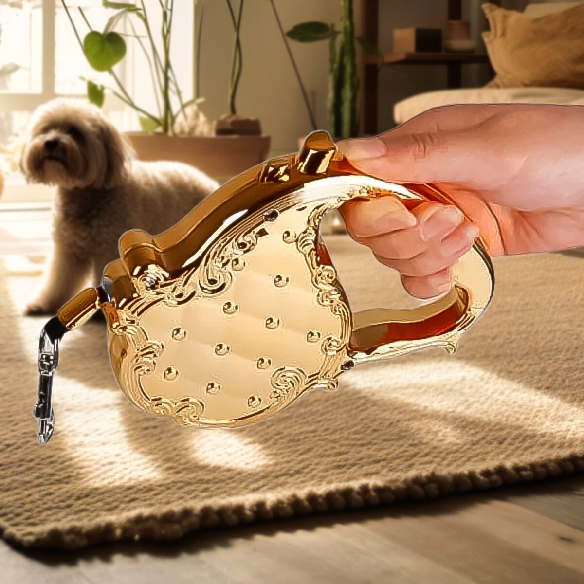Retractable Telescopic Belt Rope Cat Golden Traction (3M Approx / 1 pc) - Image 3
