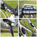 Rechargeable Bicycle Front Waterproof LED Light (Blue) - Image 6