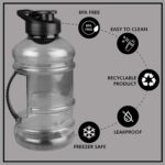 Sports Gym 1.5 Liters Gallon Water Bottle with Mixer and Strainer - Image 9