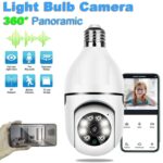 V380 Pro Fisheye 360 Degree Panoramic Wireless WiFi IP CCTV Security Camera (Pack of 1) - Image 4