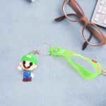 Cute Cartoon Silicone 3D Key Chain with Metal Hook & Strap (Pack of 1) - Image 6