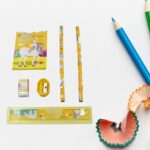 Stationery Set for School & Office with Pencil & Ruler (Gift, 6 Pc) - Image 3