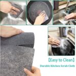 Durable Microfiber Kitchen Scrub Cloth â€“ Wear-Resistant & Multipurpose Cleaning Cloth (20Ã—22cm, 1 Pc) - Image 6