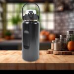 3 In 1 Stainless Steel Insulated Water Bottle, Double Wall Vacuum (3 Pcs Set / Different Size) - Image 6