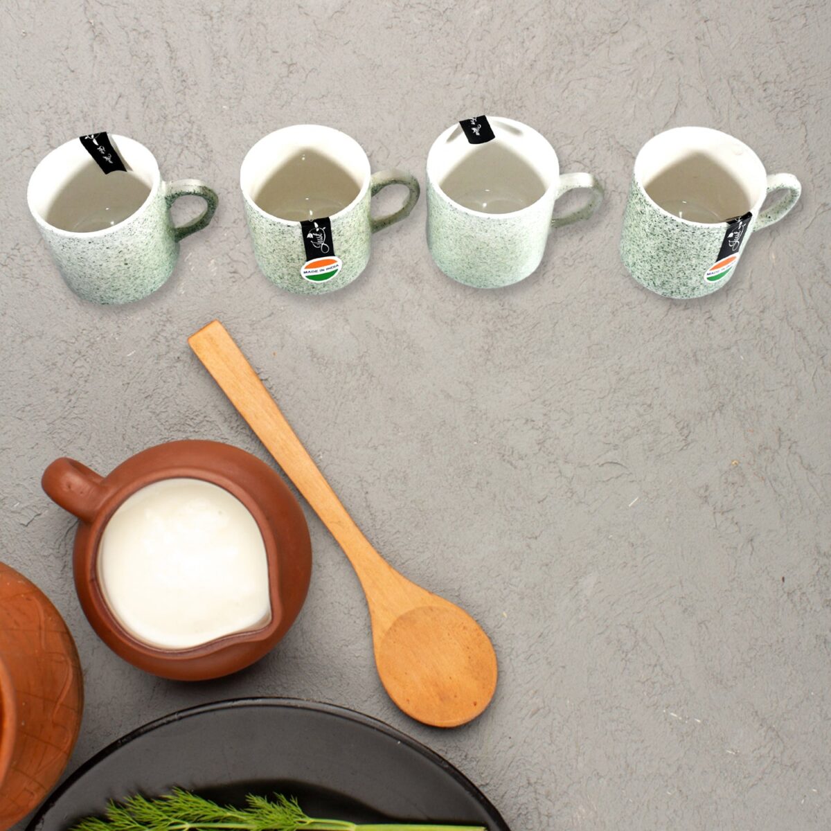 Sunday Funday 6-Piece Tea Set â€“ Platter & Dual Bowl - Image 5