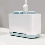 6 Compartment Multi Purpose Organizer Toothbrush Holder Stand Plastic Caddy (1 Pc) - Image 6