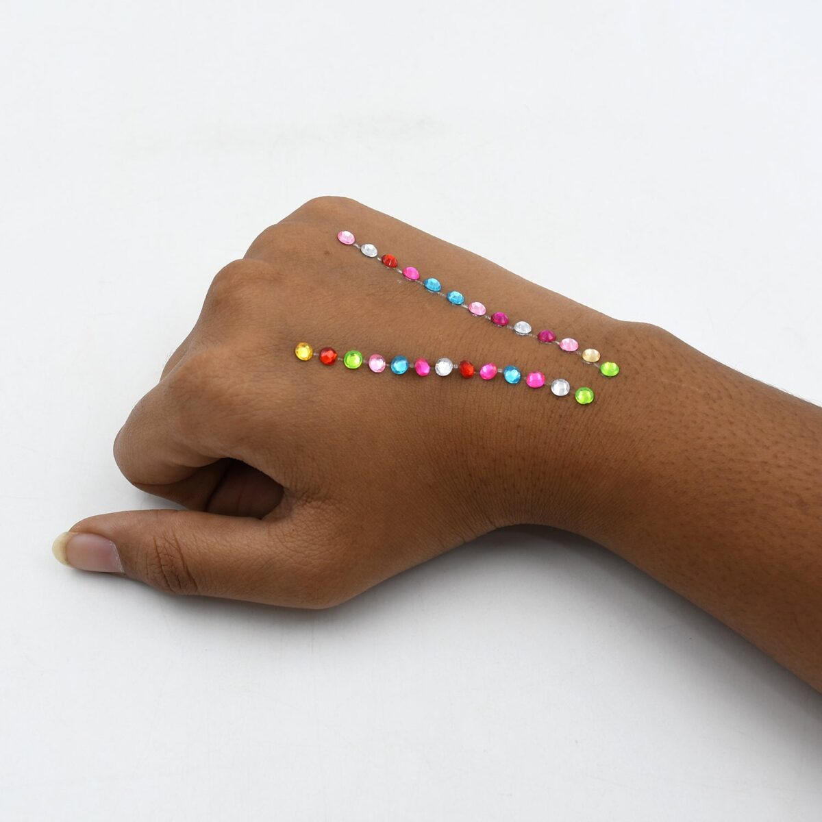 Self Adhesive Multi Size Shaped Shining Stones Crystals Stickers For Art & Craft, Mobile Phone Decoration, Jewelery Making, School Projects, Creative Work - Image 7