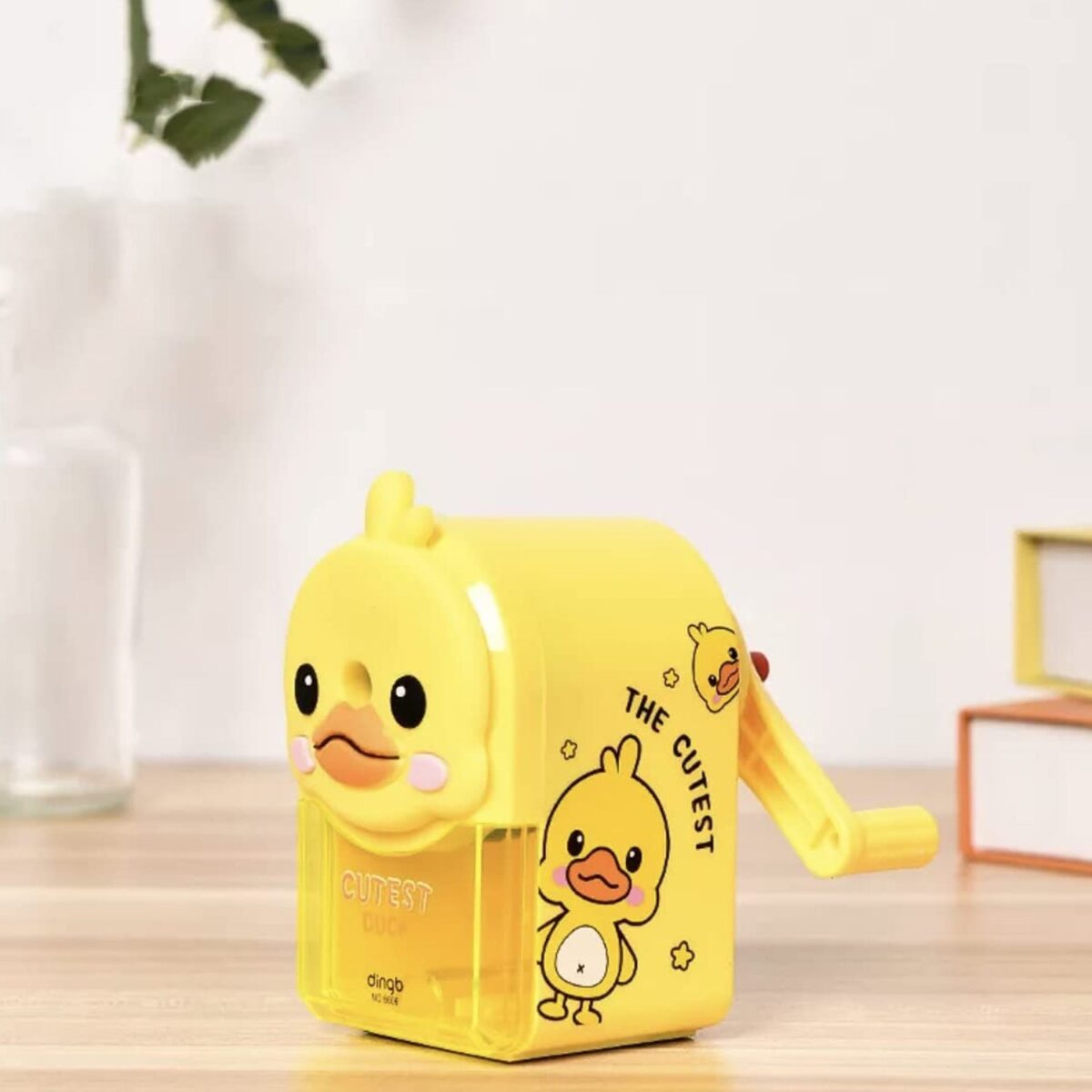 Plastic Cutest Duck Pencil Sharpener (1 Pc) - Image 7