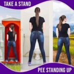 Stand And Pee Reusable Portable Urinal Funnel For Women - Image 6
