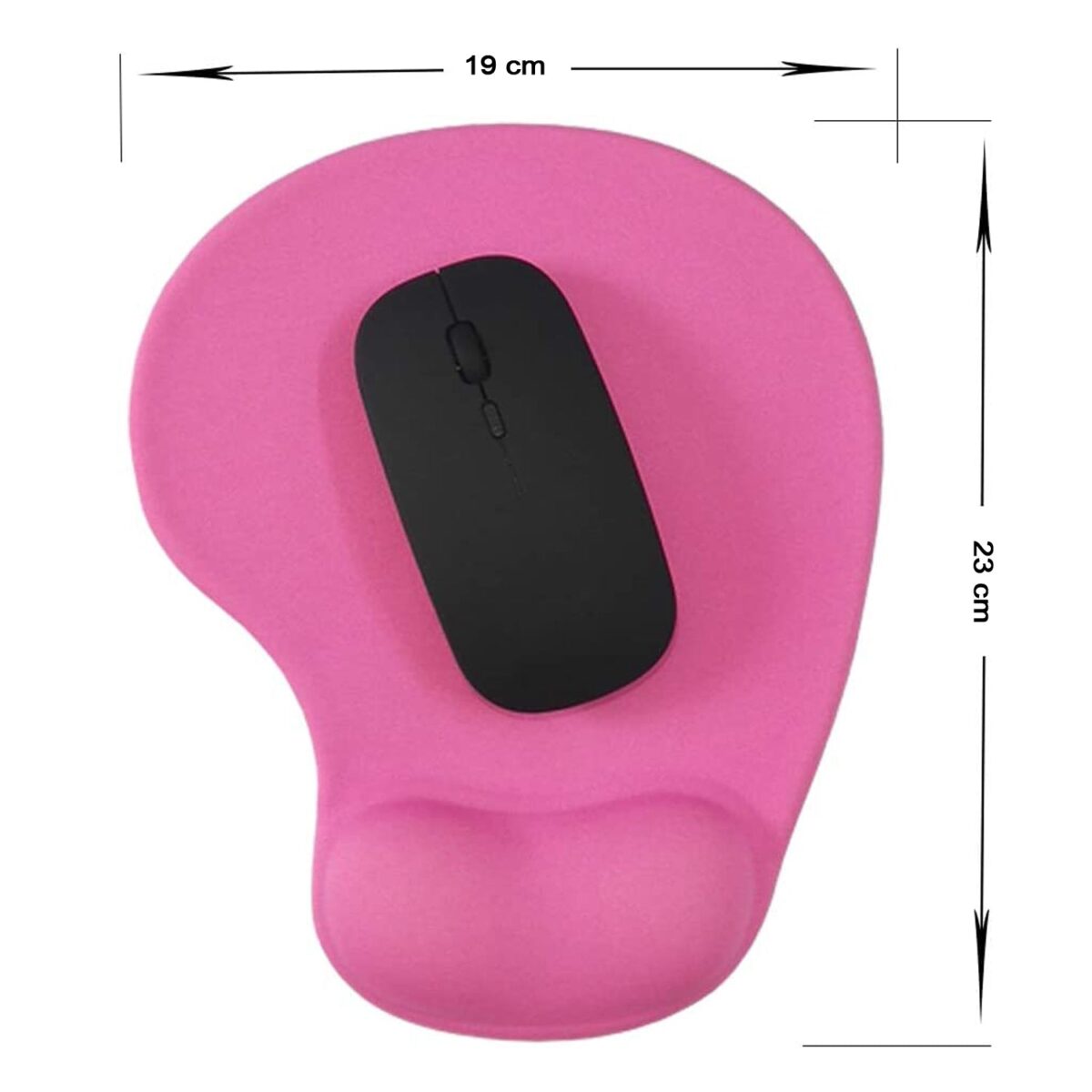 Comfortable Silicone Mouse Pad with Jel Mouse Pad For All type Multiuse Mouse Pad  ( Mix Color ) - Image 5