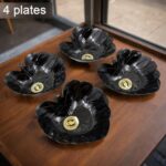 A One Ceramic Tea / cups / Mug Set With Leaf Shape Serving Bowl (8 Pcs set) - Image 7
