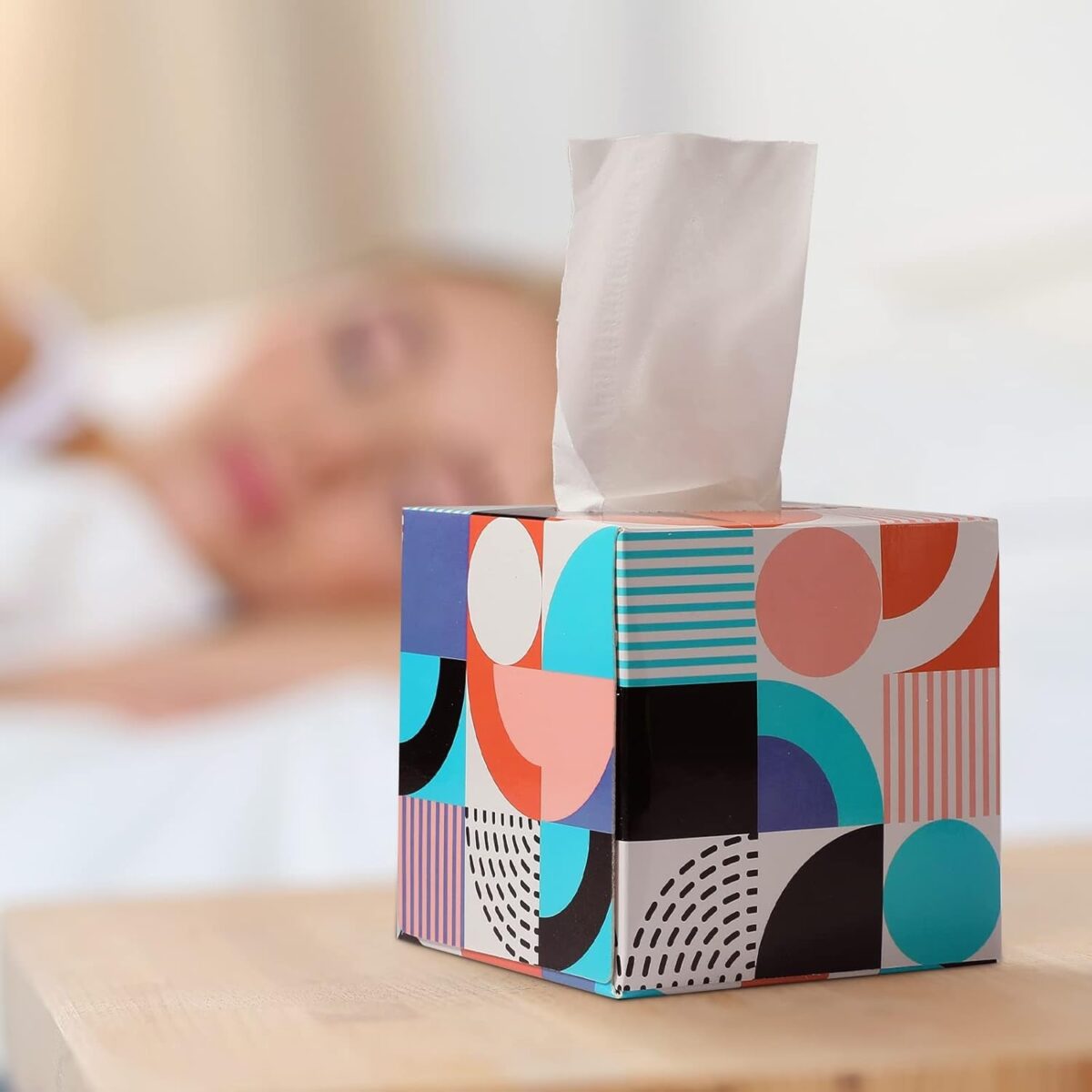 Tissues Cube Box Ã¢â‚¬â€œ Stylish and Practical Tissue Holder for Home & Office (50 Pcs Set Approx) - Image 9