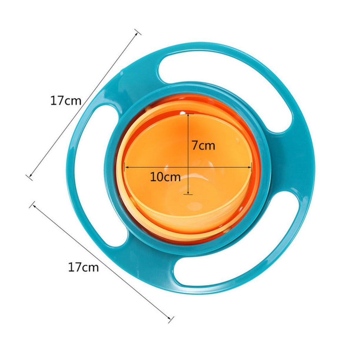 Rotating Baby Bowl used for serving food to kids and toddlers etc. - Image 5