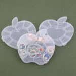 Plastic Apple Shape Jewellery Storage Box (1 Pc) - Image 7