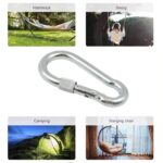 Snap Hook With Screw-Stainless Steel Snap Hook Clip Heavy Duty, Carabiner Clip (10Ã—100 MM / 1 Pc) - Image 6