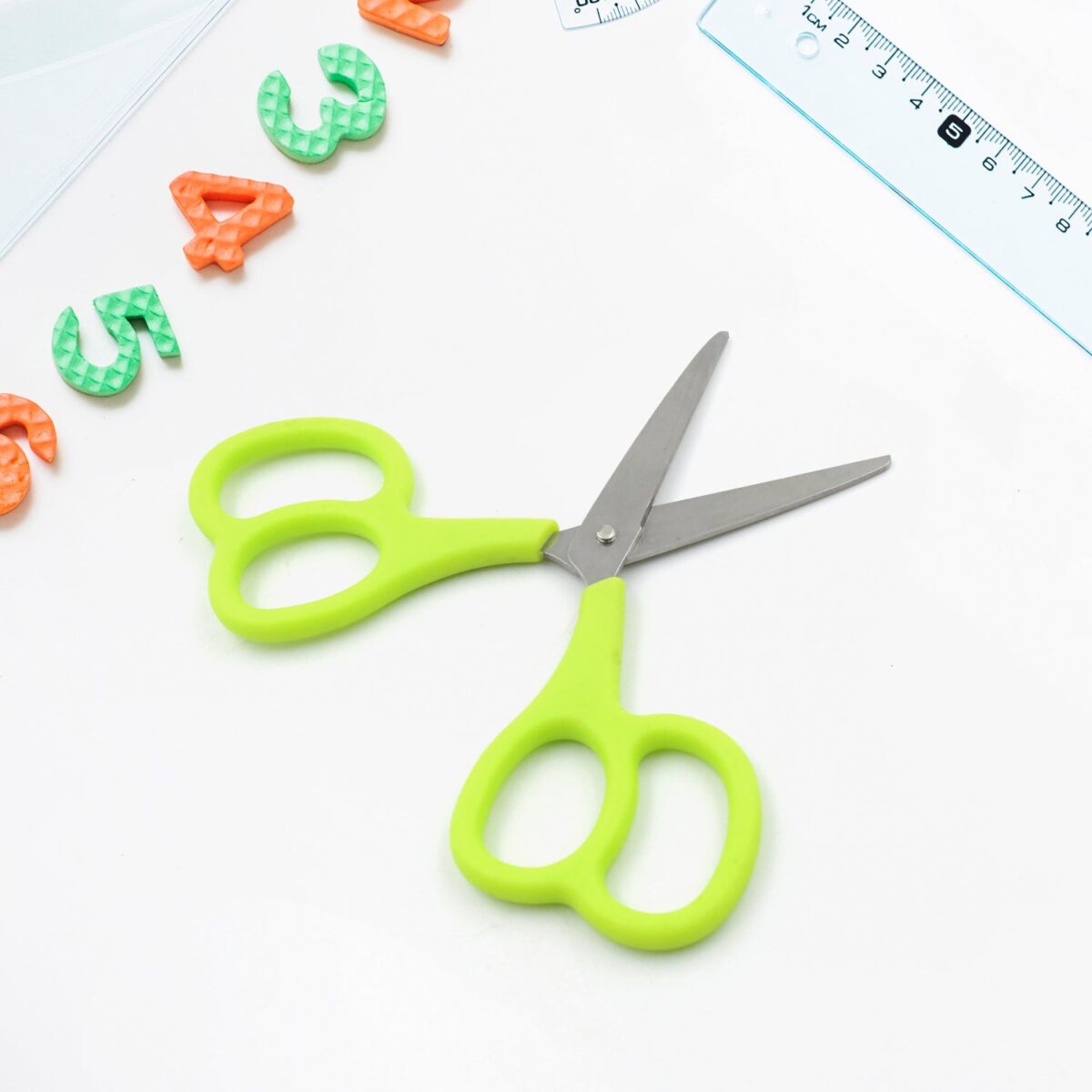 Stainless Steel Double Grip Scissors (1 Pc): Comfort Grip Handle, Multipurpose - Image 3