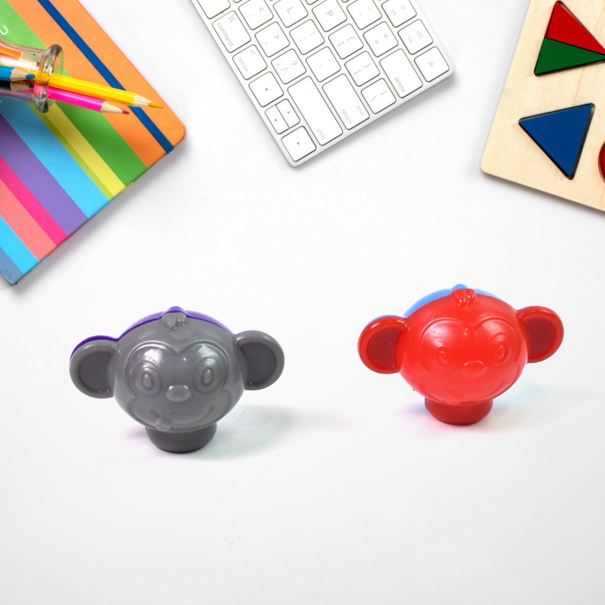 Cartoon / Money Shape Pencil Top Promotional toys (1 Pc / Mix Colour & Design) - Image 4